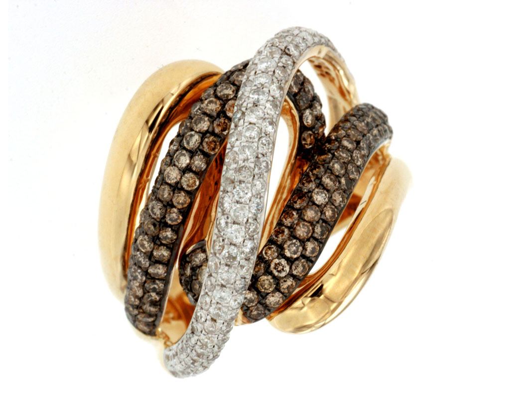 DIAMOND & MOCHA DIAMOND RING