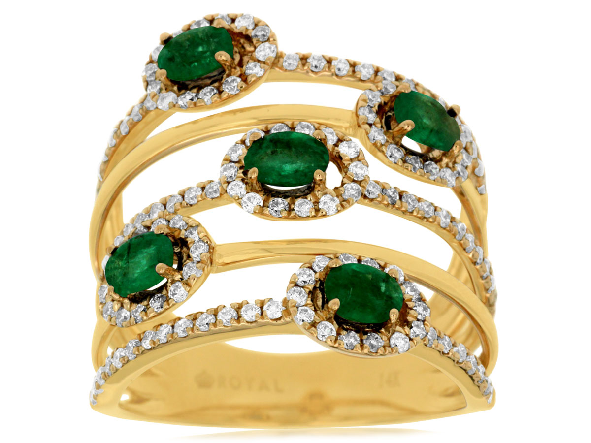 EMERALD & DIAMOND RING