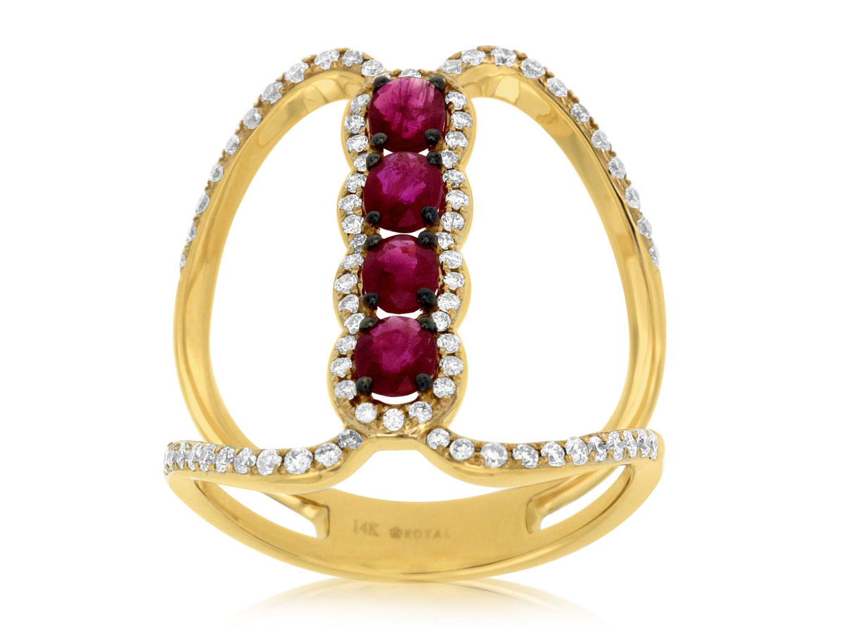 RUBY & DIAMOND RING