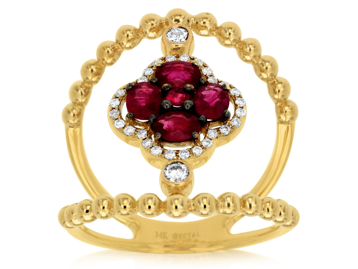 RUBY & DIAMOND RING