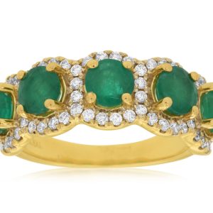 EMERALD & DIAMOND RING