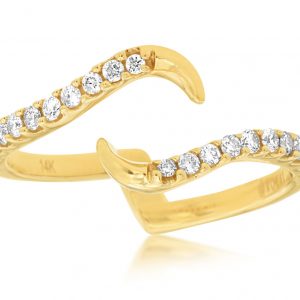 LADIES DIAMOND INSERT RING