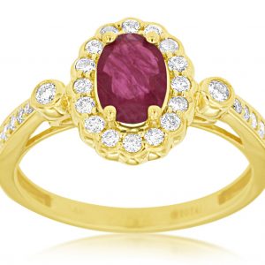 RUBY & DIAMOND RING