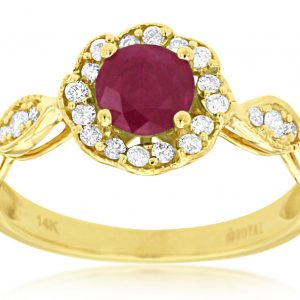 RUBY & DIAMOND RING