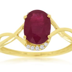 RUBY & DIAMOND RING
