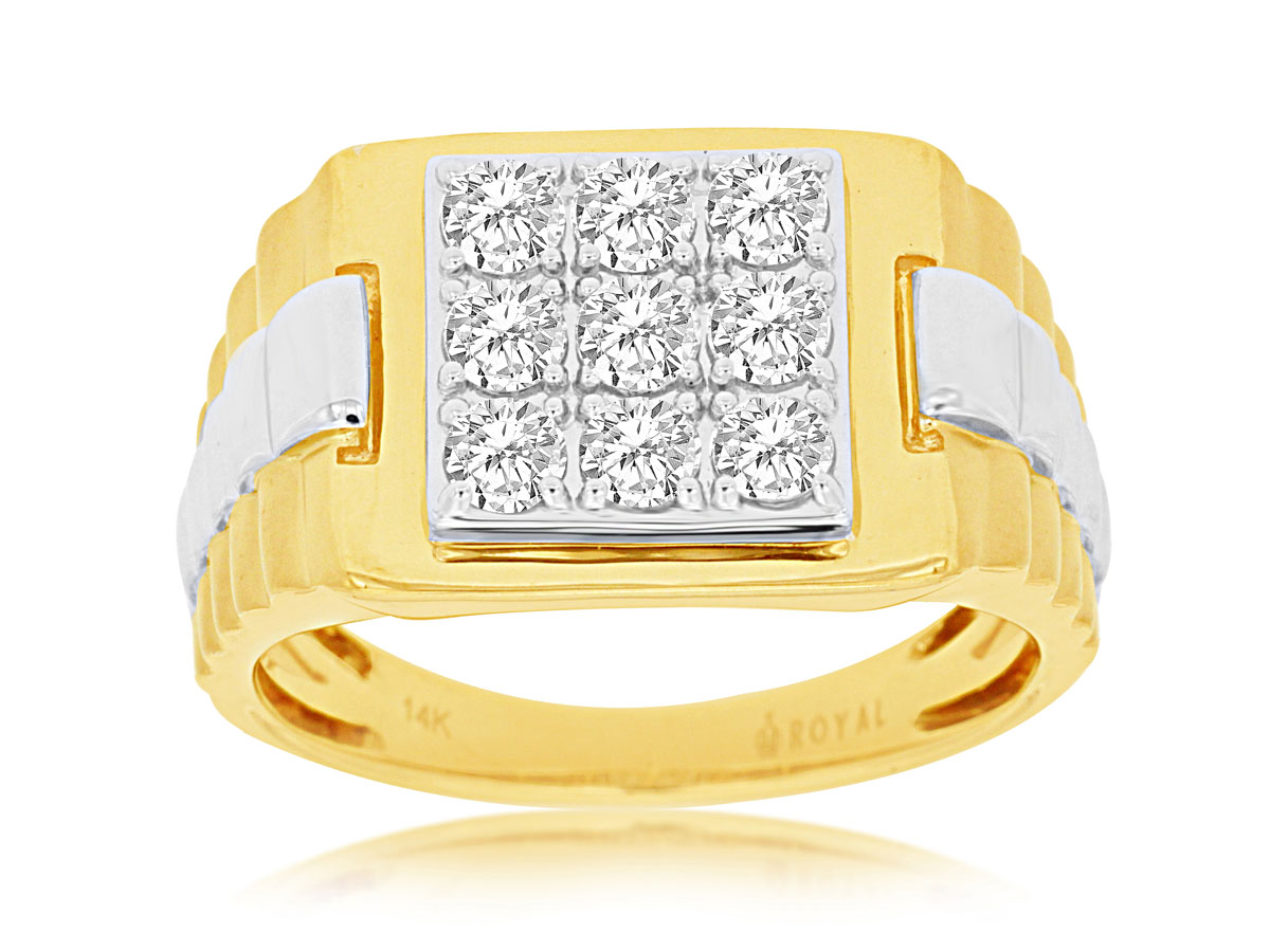 MEN'S DIAMOND RING