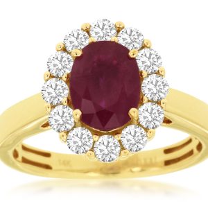 RUBY & DIAMOND RING