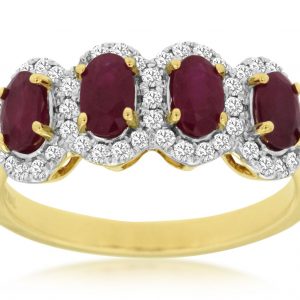 RUBY & DIAMOND RING