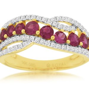 RUBY & DIAMOND RING