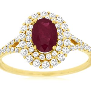 RUBY & DIAMOND RING