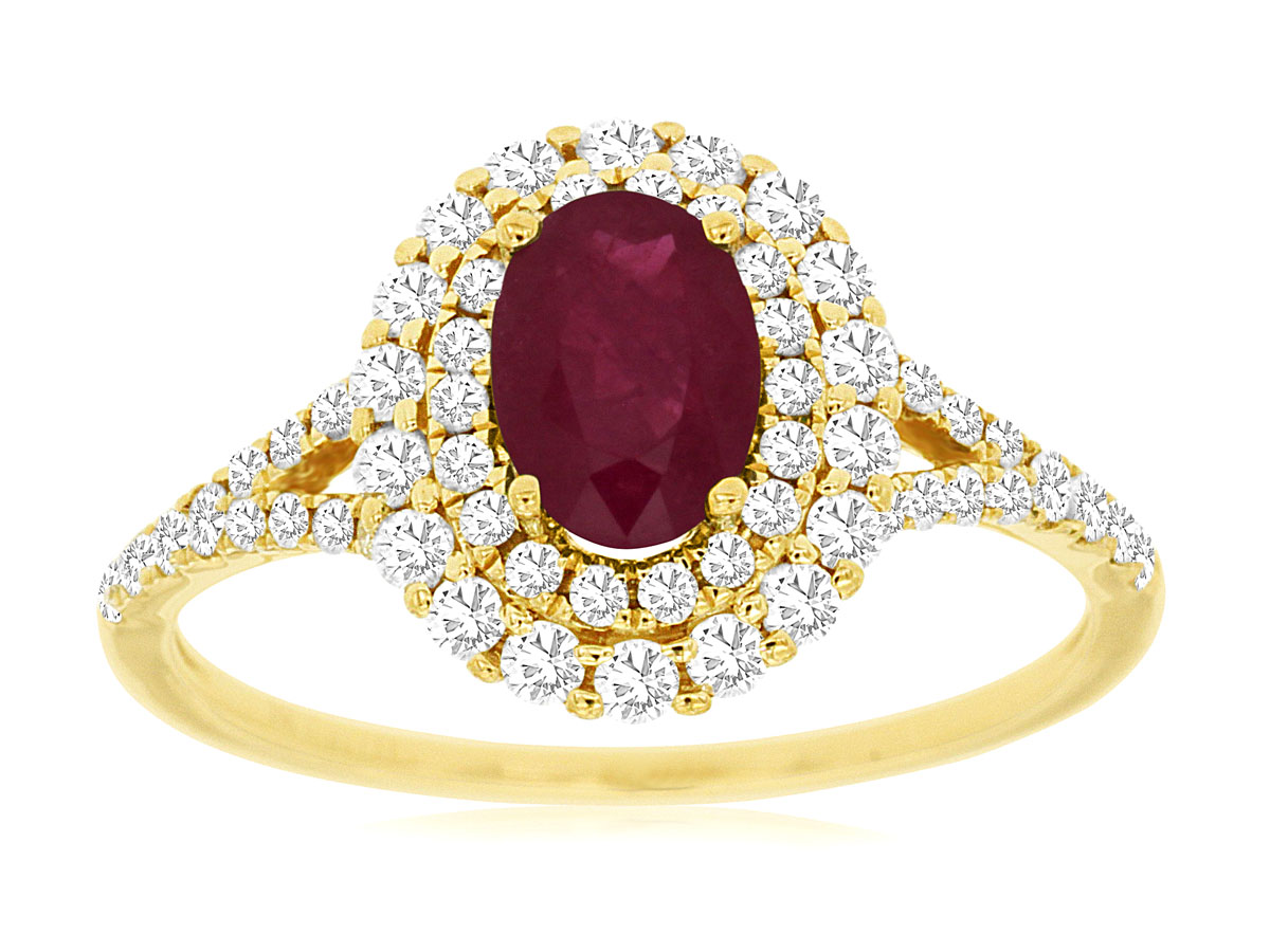 RUBY & DIAMOND RING