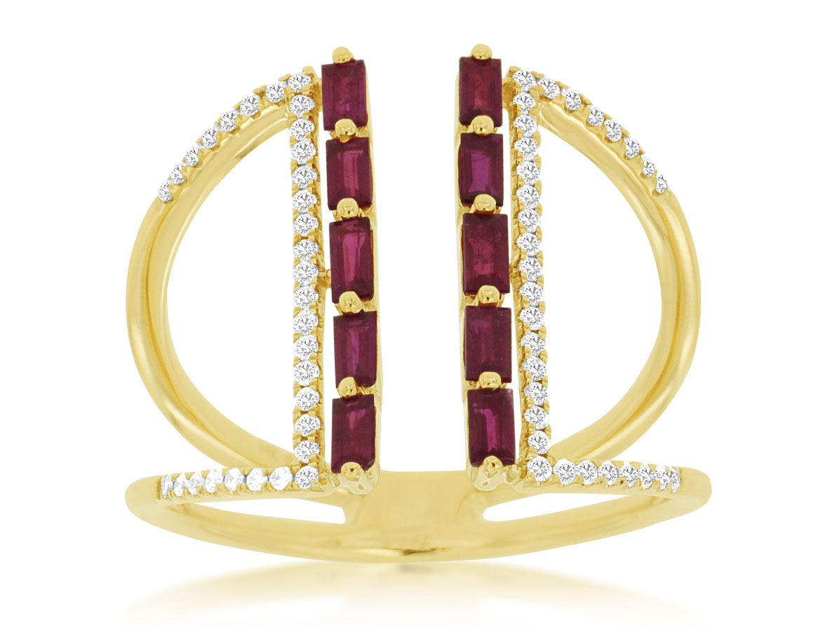 RUBY & DIAMOND RING