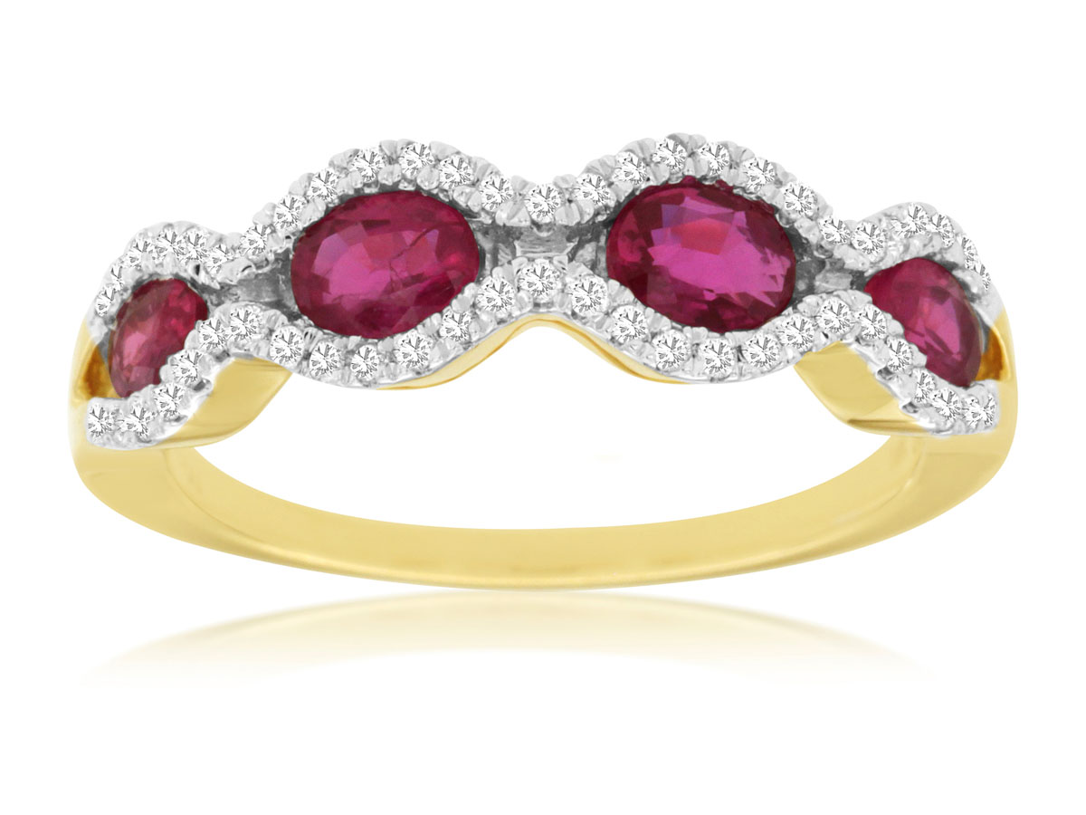 RUBY & DIAMOND RING