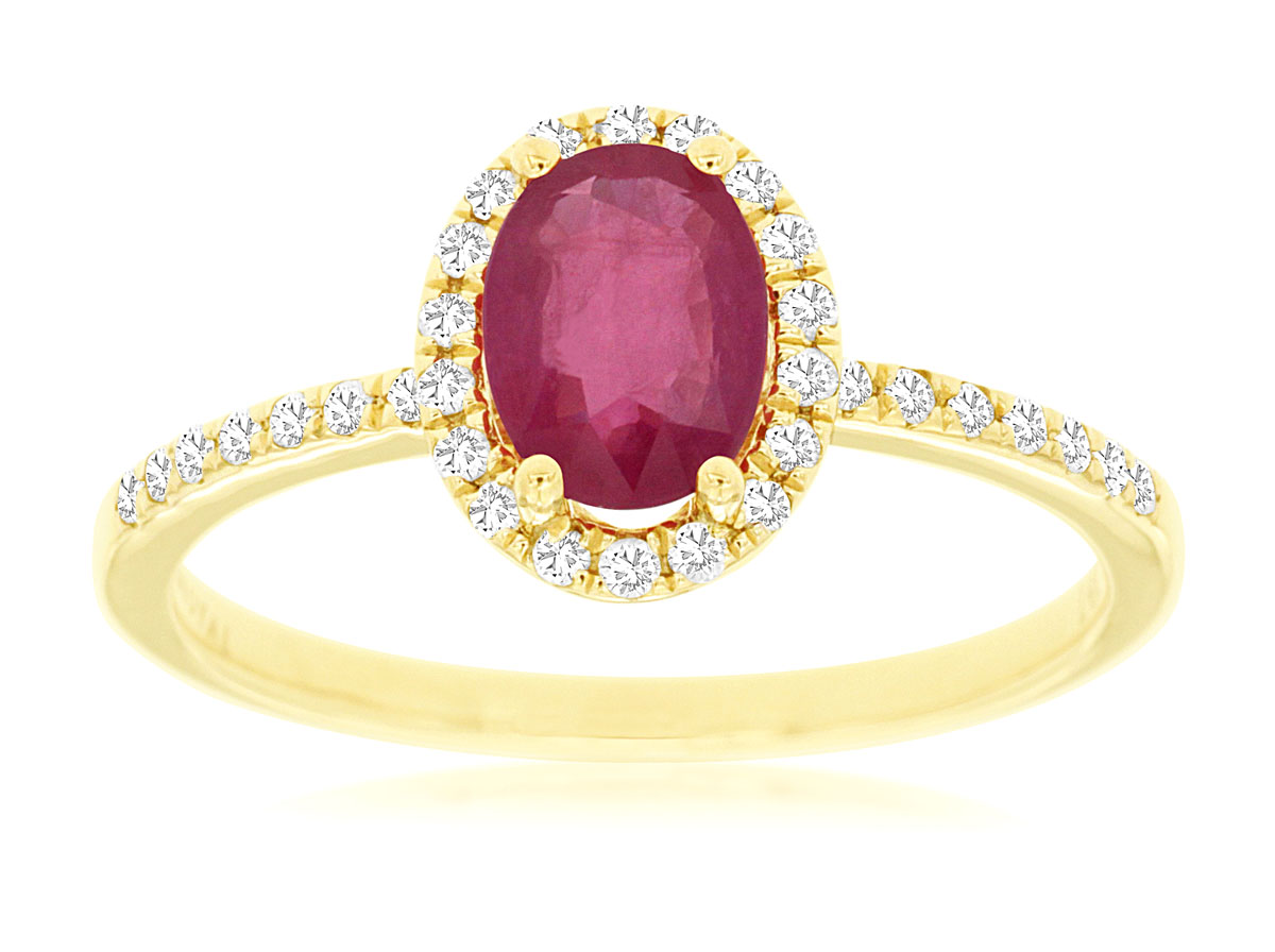 RUBY & DIAMOND RING