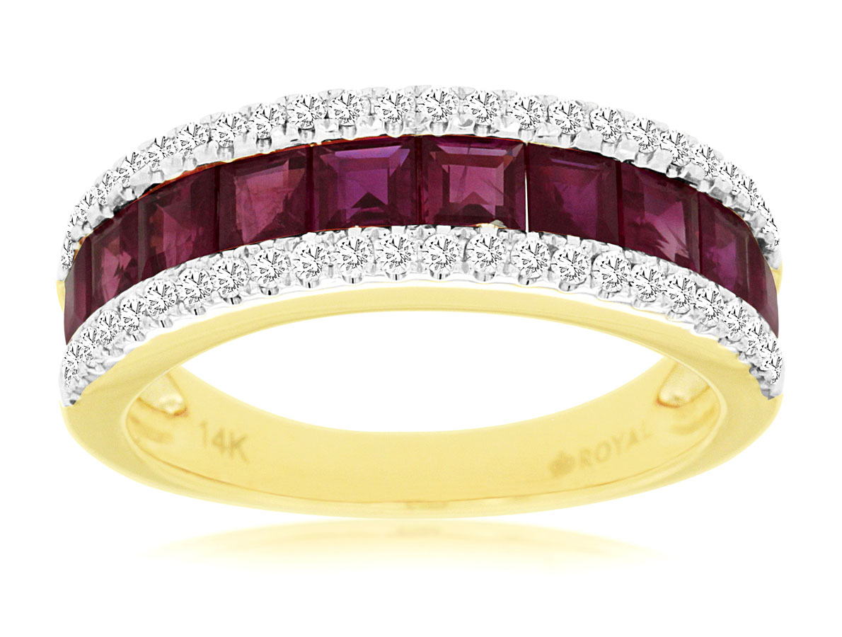 RUBY & DIAMOND RING