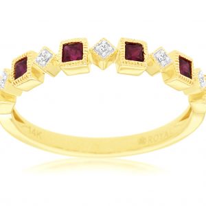 RUBY & DIAMOND RING