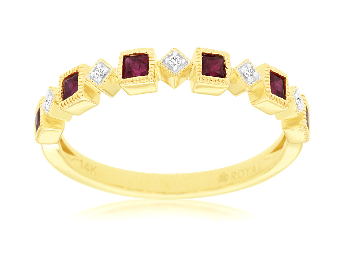 RUBY & DIAMOND RING