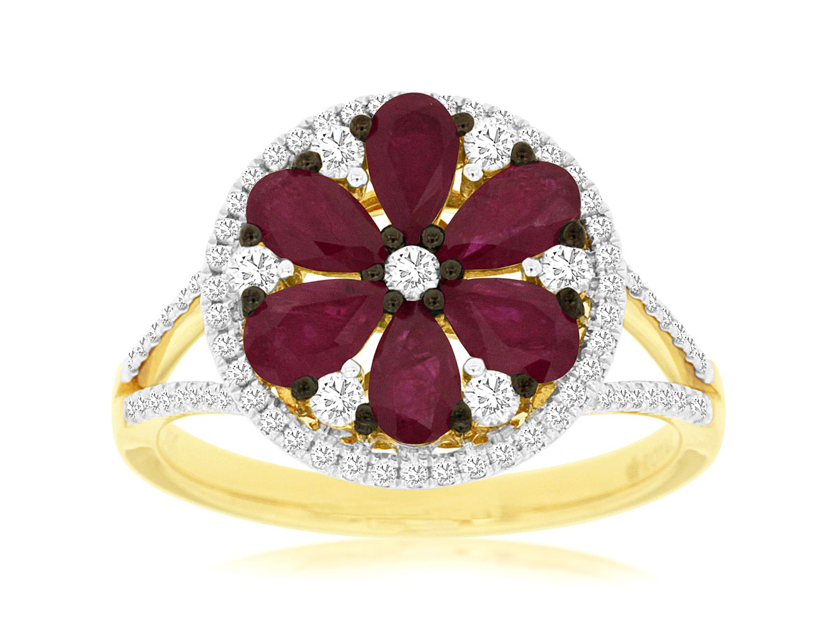RUBY & DIAMOND RING