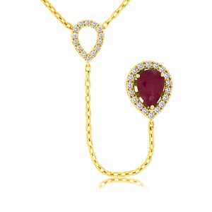 RUBY & DIAMOND NECKLACE