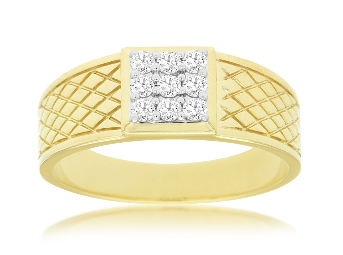 MEN'S DIAMOND RING