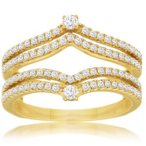 LADIES DIAMOND INSERT RING