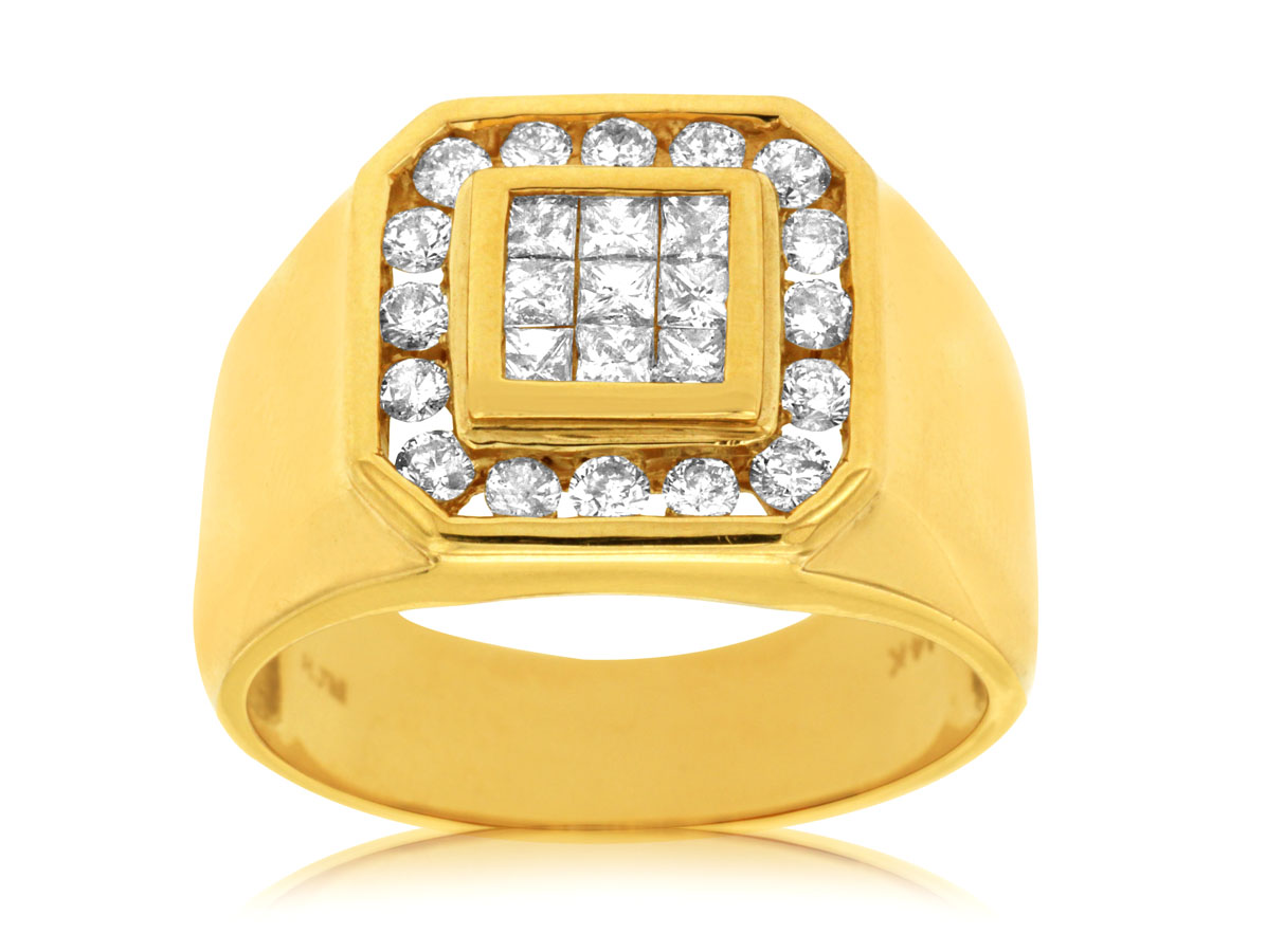 MEN'S DIAMOND RING