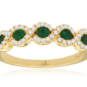 EMERALD & DIAMOND RING