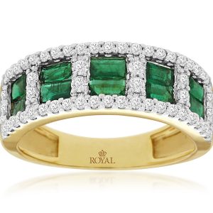 EMERALD & DIAMOND RING