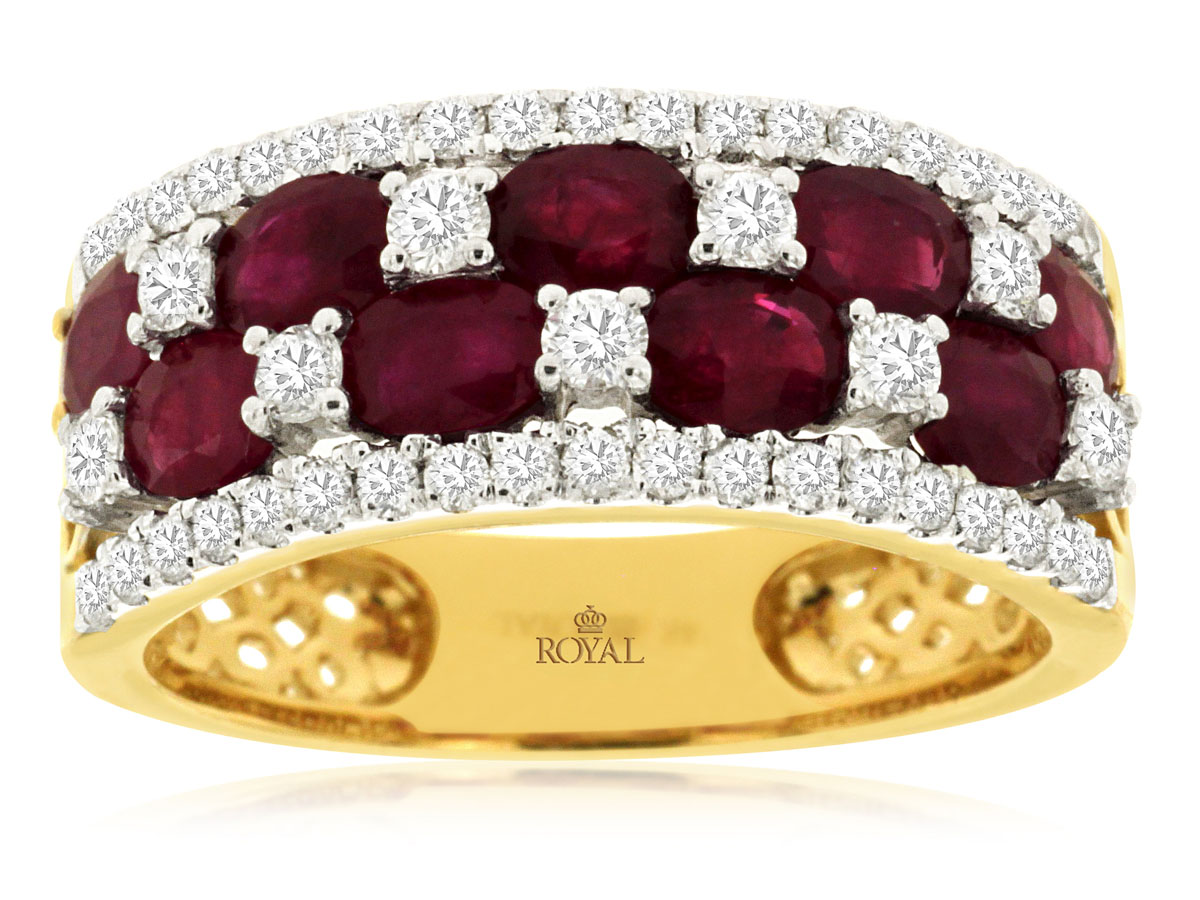 RUBY & DIAMOND RING