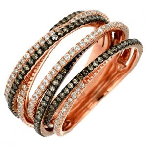 DIAMOND & MOCHA DIAMOND RING