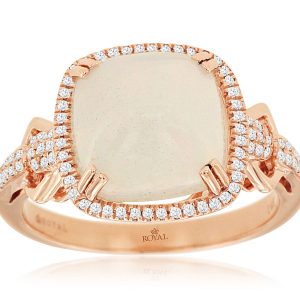 OPAL & DIAMOND RING
