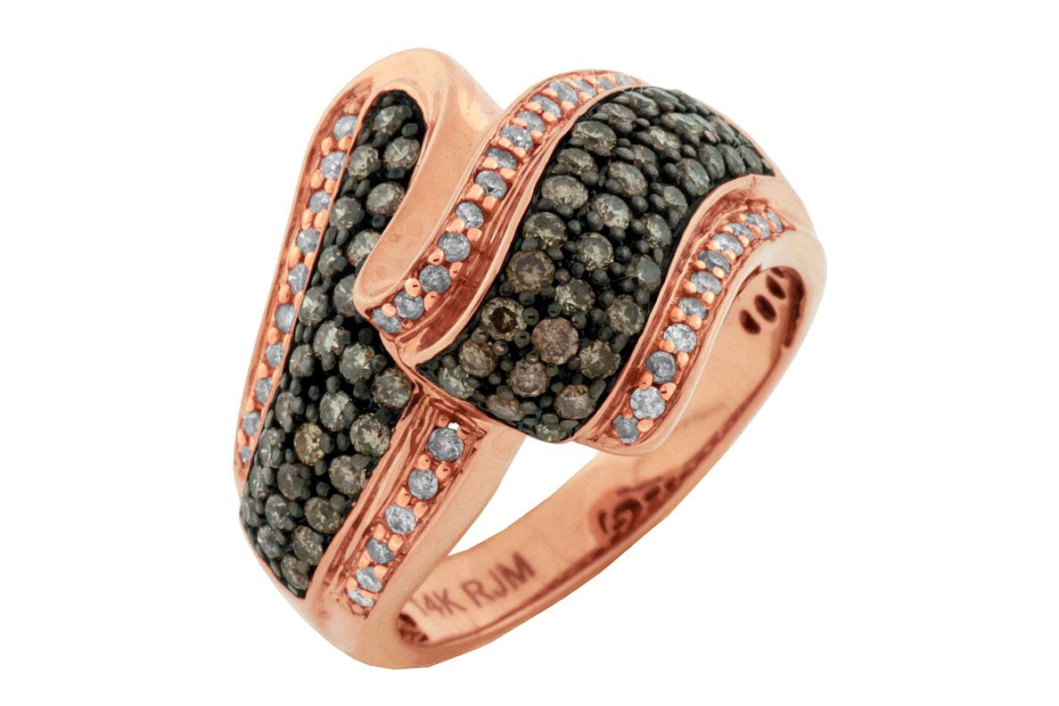 DIAMOND & MOCHA DIAMOND RING