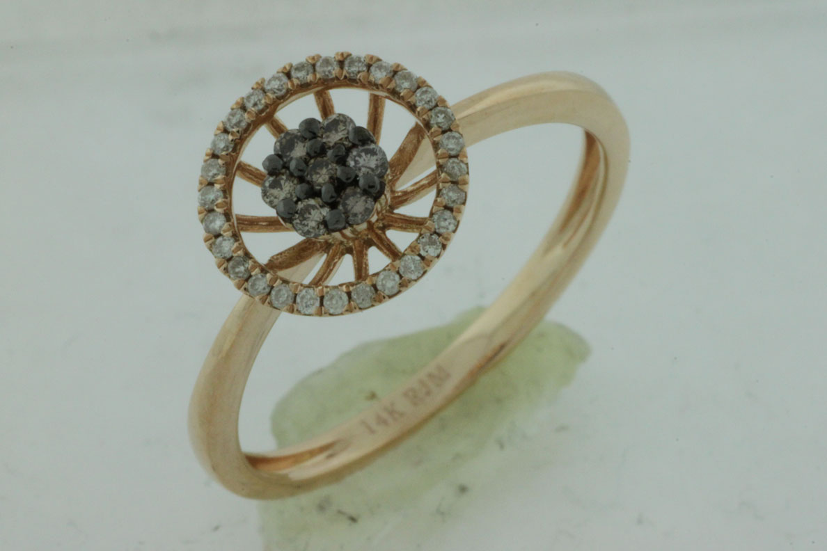 DIAMOND & MOCHA DIAMOND RING