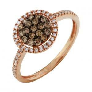 DIAMOND & MOCHA DIAMOND RING