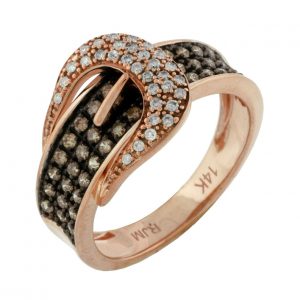 DIAMOND & MOCHA DIAMOND RING