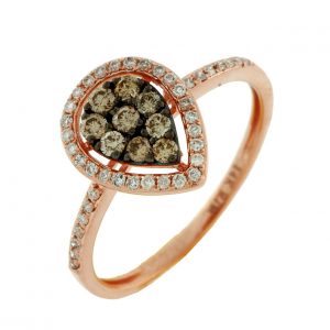 DIAMOND & MOCHA DIAMOND RING