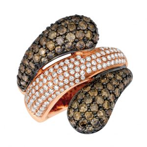 DIAMOND & MOCHA DIAMOND RING