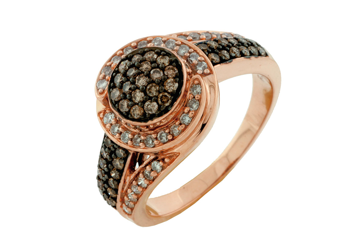 DIAMOND & MOCHA DIAMOND RING