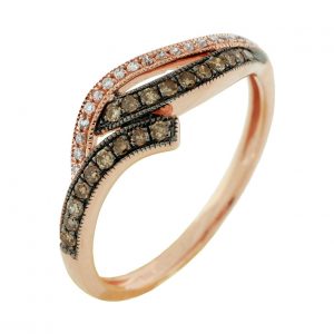 DIAMOND & MOCHA DIAMOND RING