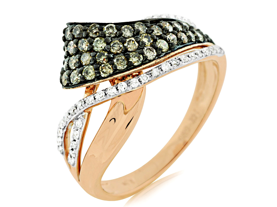 DIAMOND & MOCHA DIAMOND RING
