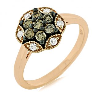 DIAMOND & MOCHA DIAMOND RING