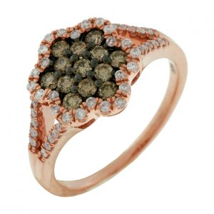 DIAMOND & MOCHA DIAMOND RING