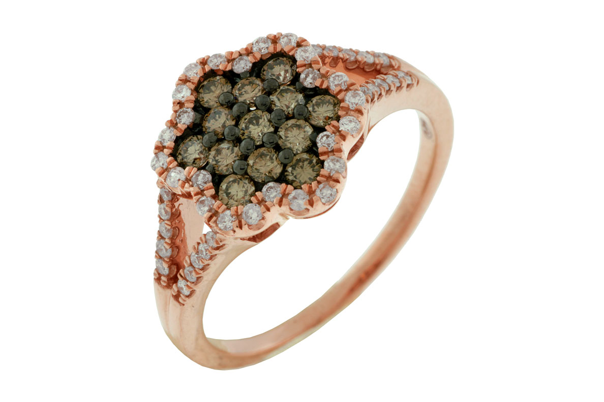 DIAMOND & MOCHA DIAMOND RING