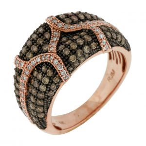 DIAMOND & MOCHA DIAMOND RING