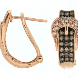 DIAMOND &MOCHA DIAMOND EARRING