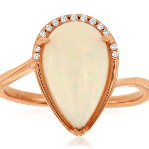 OPAL & DIAMOND RING