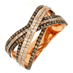 DIAMOND & MOCHA DIAMOND RING