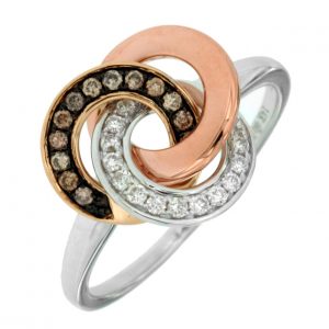 DIAMOND & MOCHA DIAMOND RING