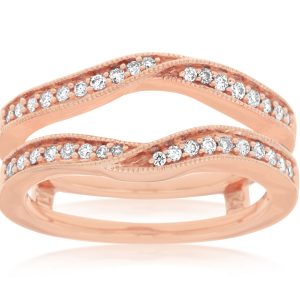 LADIES DIAMOND INSERT RING
