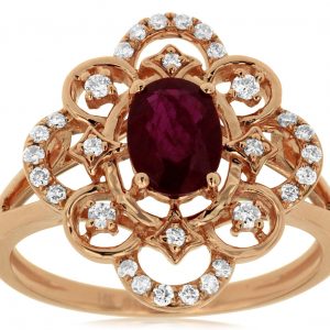 RUBY & DIAMOND RING